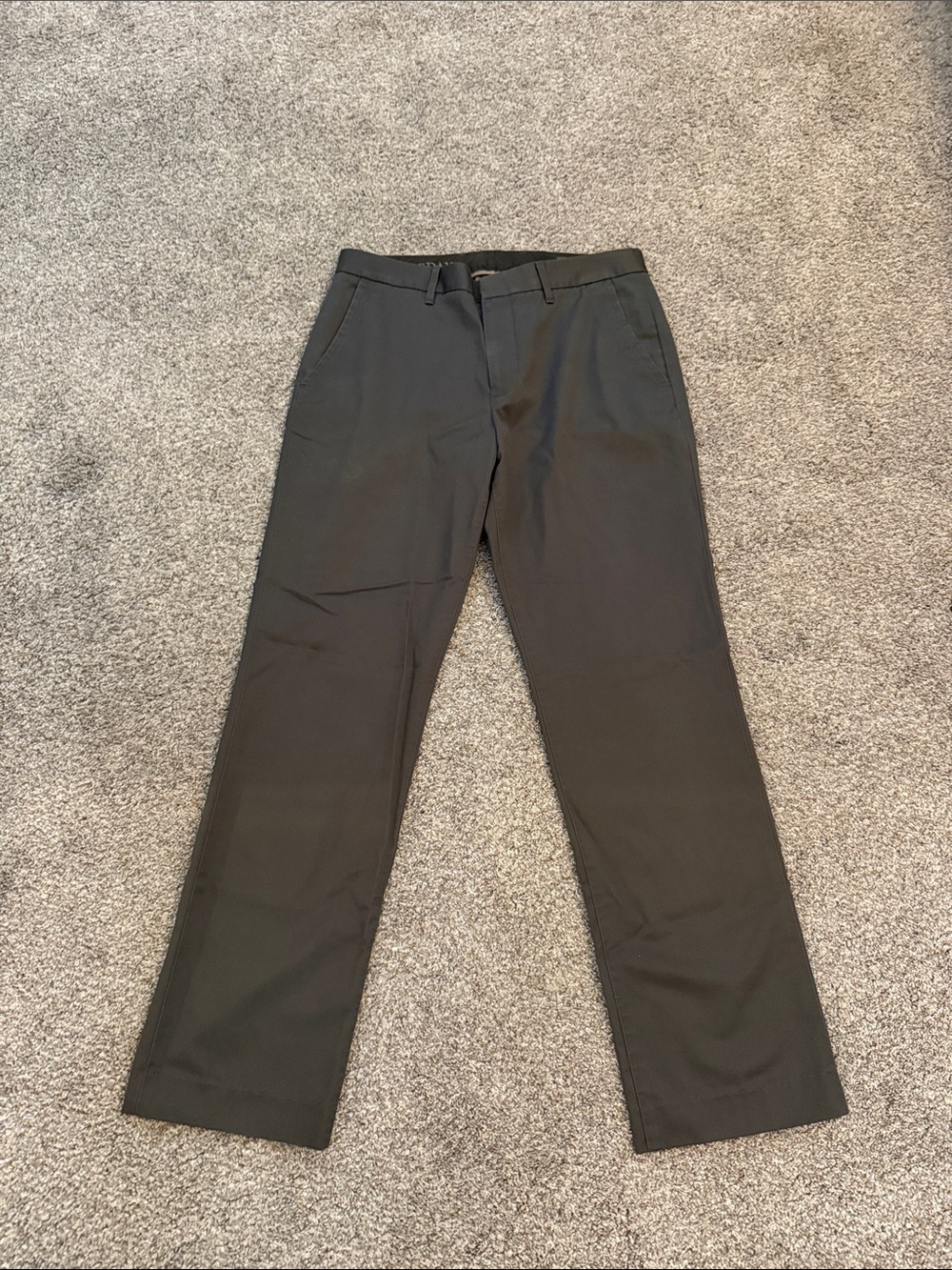 Bonobos Men's Thursday Straight-Leg Dress Pants Gray 32/34
